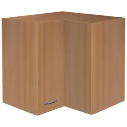 Eckoberschrank Nano 60 cm Buche Dekor 2 Dreht&uuml;ren