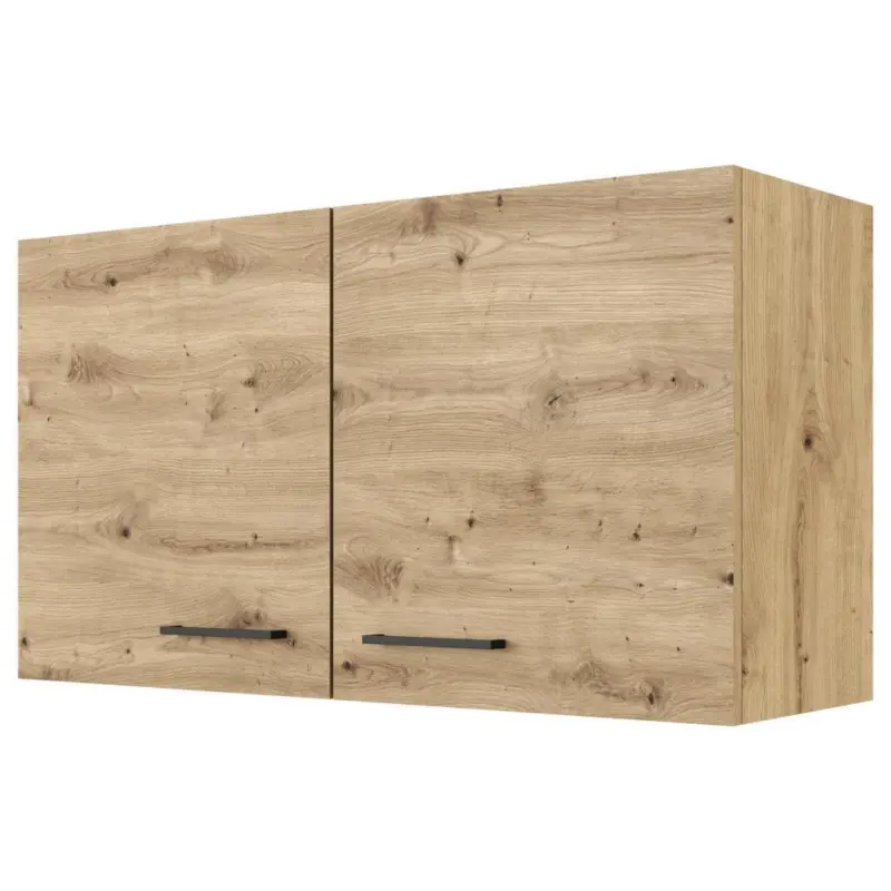 K&uuml;chenoberschrank Cara 100 cm Eiche Artisan