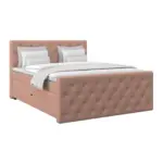 M&ouml;belix Boxspringbett ELIO Altrosa 180x200 cm H2
