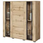 M&ouml;belix Kommode Caro Eiche Wotan B: 120 cm