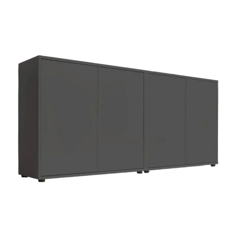 SIDEBOARD Mailand 2 B: 158 cm Anthrazit