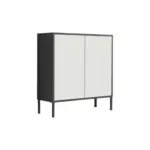 M&ouml;belix Kommode 79 cm Mailand Typ 4 + Mf, Wei&szlig;