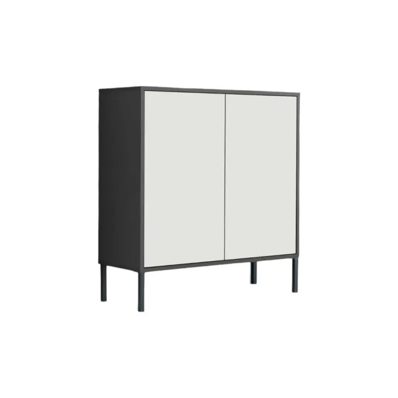 Kommode 79 cm Mailand Typ 4 + Mf, Wei&szlig;