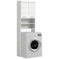 WASCHMASCHINENSCHRANK Scout Wei&szlig; HG B: 63 cm