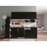 M&ouml;belix K&Uuml;CHENBLOCK OLIVER SINGLEK&Uuml;CHE 225 CM
