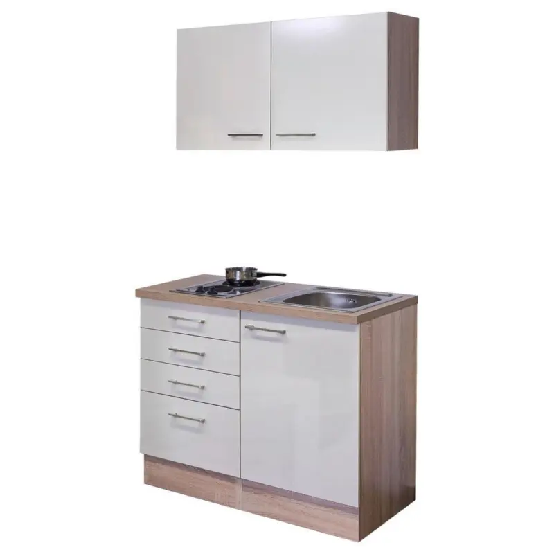 Minik&uuml;che Nepal Sonoma Eiche/Kaschmir B: 100cm