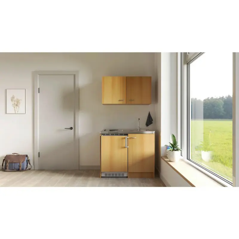 Minik&uuml;che Nano Buchefarben B: 100 cm
