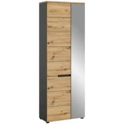 GARDEROBENSCHRANK Basalt grau NB, Artisan Nb