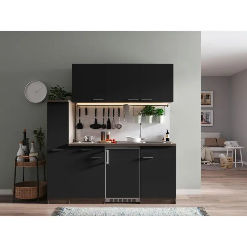 K&Uuml;CHENBLOCK OLIVER SINGLEK&Uuml;CHE 180 CM