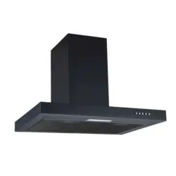 DUNSTABZUGSHAUBE Schwarz B: 60 cm