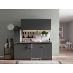 K&Uuml;CHENBLOCK OLIVER SINGLEK&Uuml;CHE 180 CM