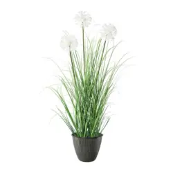 KUNSTPFLANZE H: 78 cm Wei&szlig;
