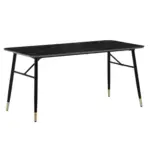 M&ouml;belix ESSTISCH Schwarz L: 120 cm