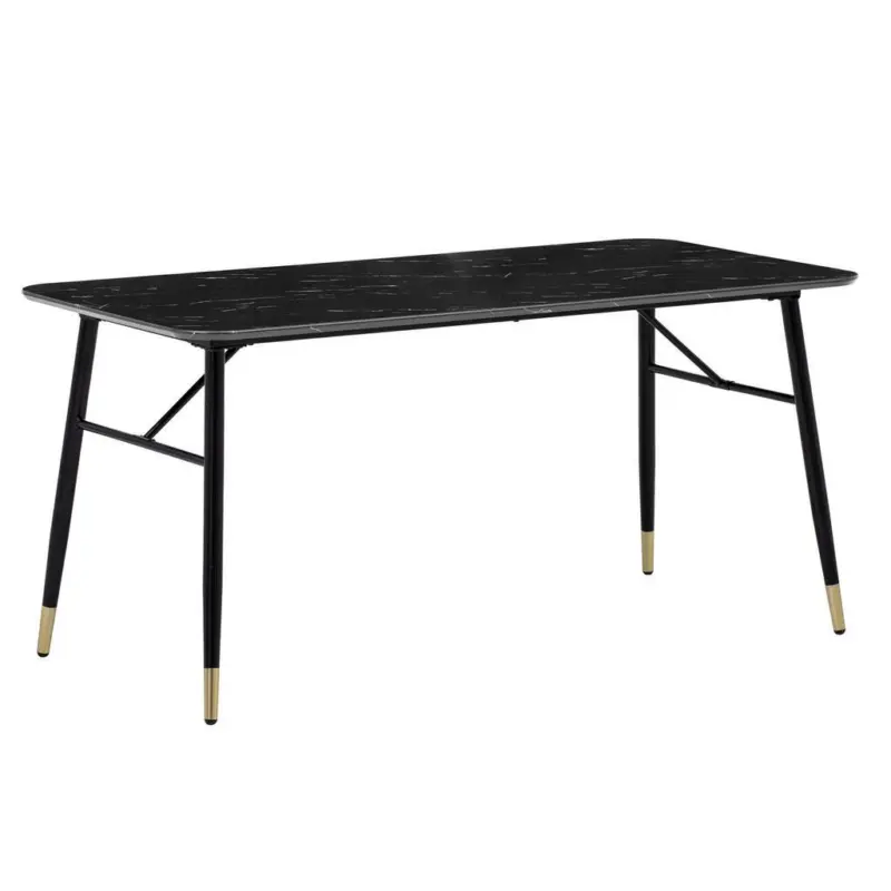 ESSTISCH Schwarz L: 120 cm
