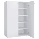 M&ouml;belix Schuhschrank Lona XL Wei&szlig; 2-T&uuml;rig B: 70 cm