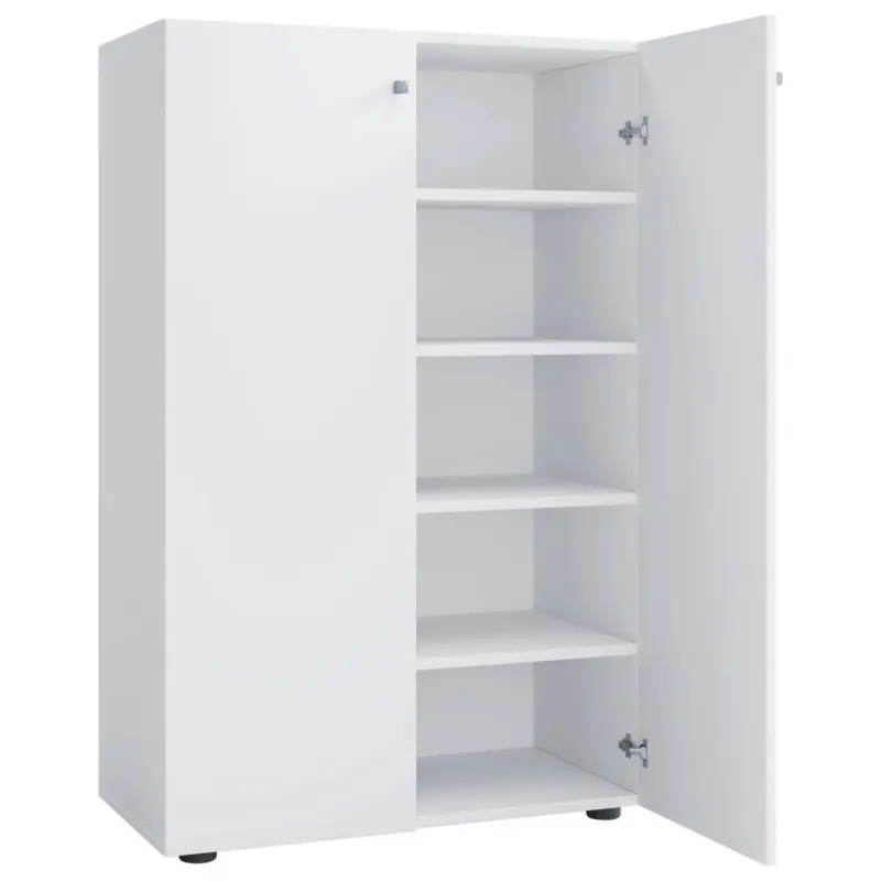 Schuhschrank Lona XL Wei&szlig; 2-T&uuml;rig B: 70 cm
