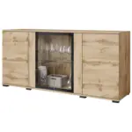 M&ouml;belix Kommode Caro Eiche Wotan B: 150 cm