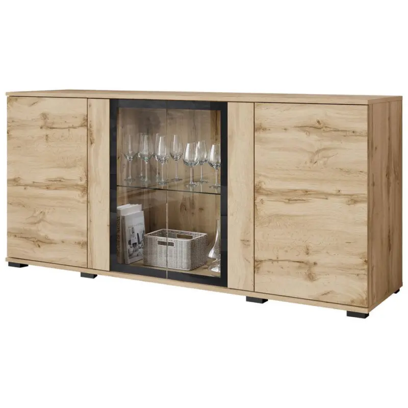 Kommode Caro Eiche Wotan B: 150 cm