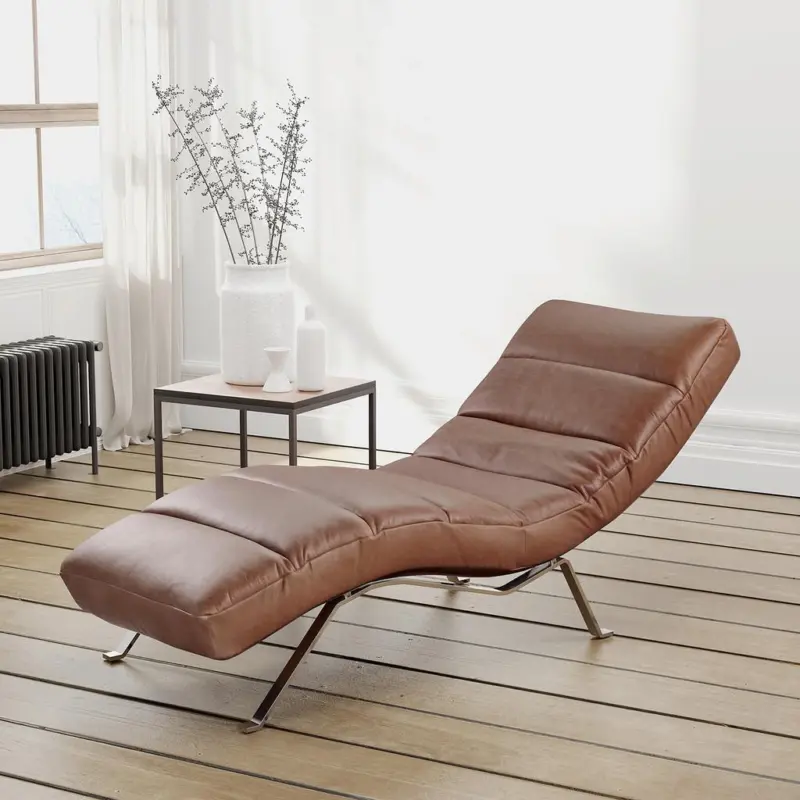 Relaxliege Swing Silver Braun B: 65 cm