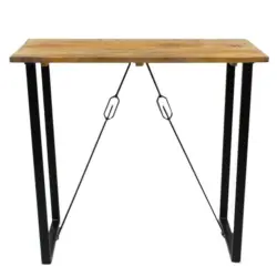 Bartisch Industrial Bar Table Braun B: 70 cm