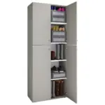 M&ouml;belix Aktenschrank Lona Grau B: 70 cm