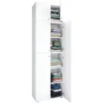 M&ouml;belix Dreht&uuml;renschrank B: 70 cm Lona XXL Wei&szlig;