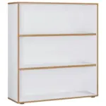 M&ouml;belix Regal Salia Wei&szlig;, Honigeiche B: 100 cm