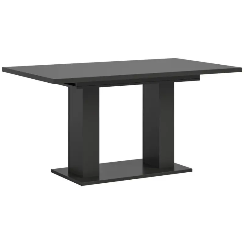 Ausziehtisch Marlon 150 AZ Melamin grau, B:150-190 cm