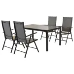 M&ouml;belix Gartenm&ouml;bel Set 5--Teilig. Amalfi aus Aluminium