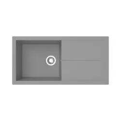 Sp&uuml;le Cleveland Grau 100x21,4 cm