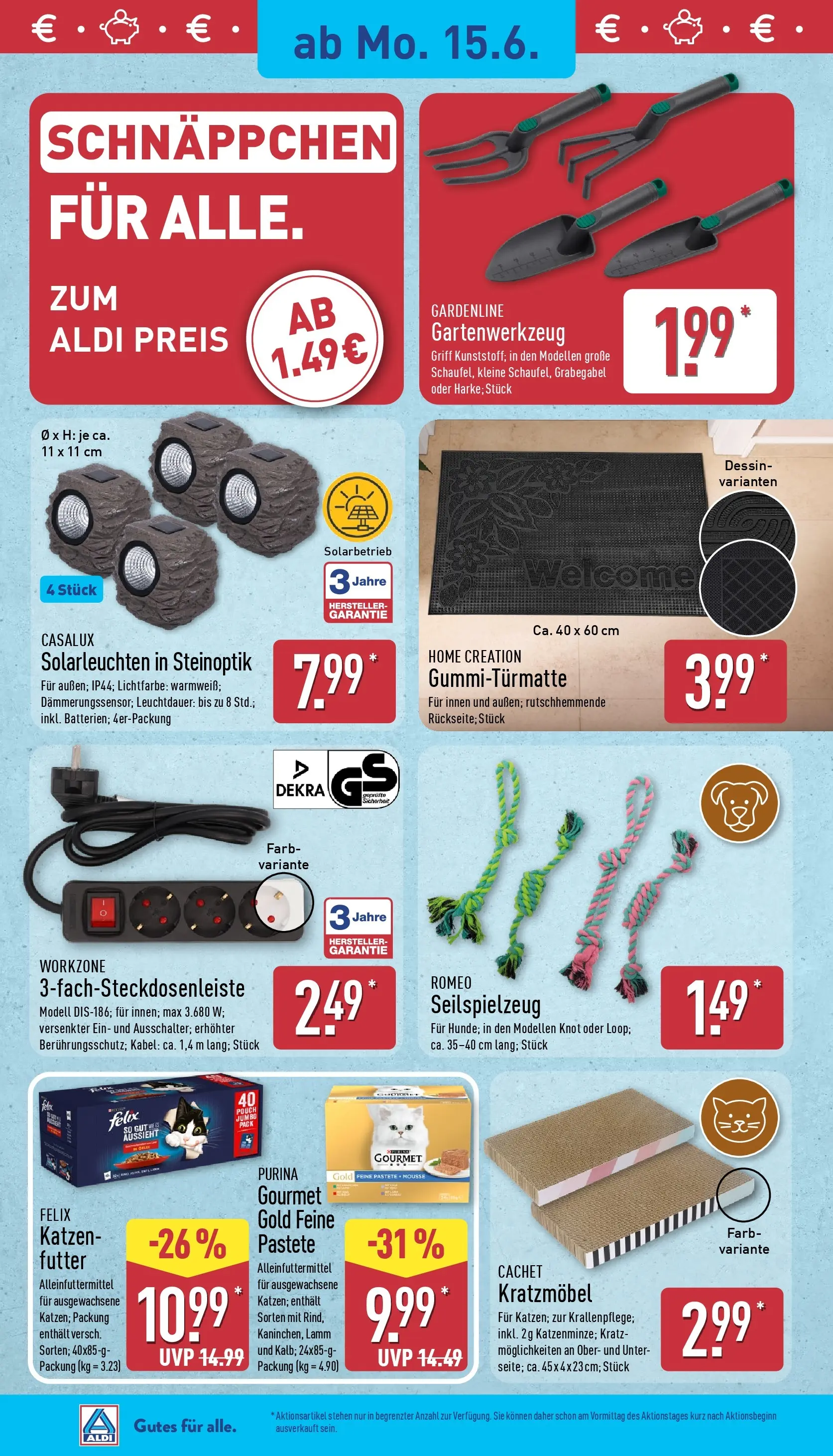 Aldi - ALDI Nord: Wochenangebote (ab 14.06.2026) » Angebote Online | Seite: 22 | Produkte: Kabel, Home creation