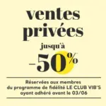 Cache Cache Ventes priv&eacute;es - au 30.06.2026
