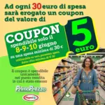 PrimoPrezzo Cupon 5&euro; - al 10.06.2026