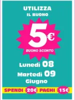 Euro Shop Utilizza il buono - al 09.06.2026