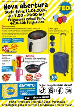 Pré-visualização TEDi - Folheto válido de 12.06.2026 | Página: 10 | Produtos: Faca, Guardanapos