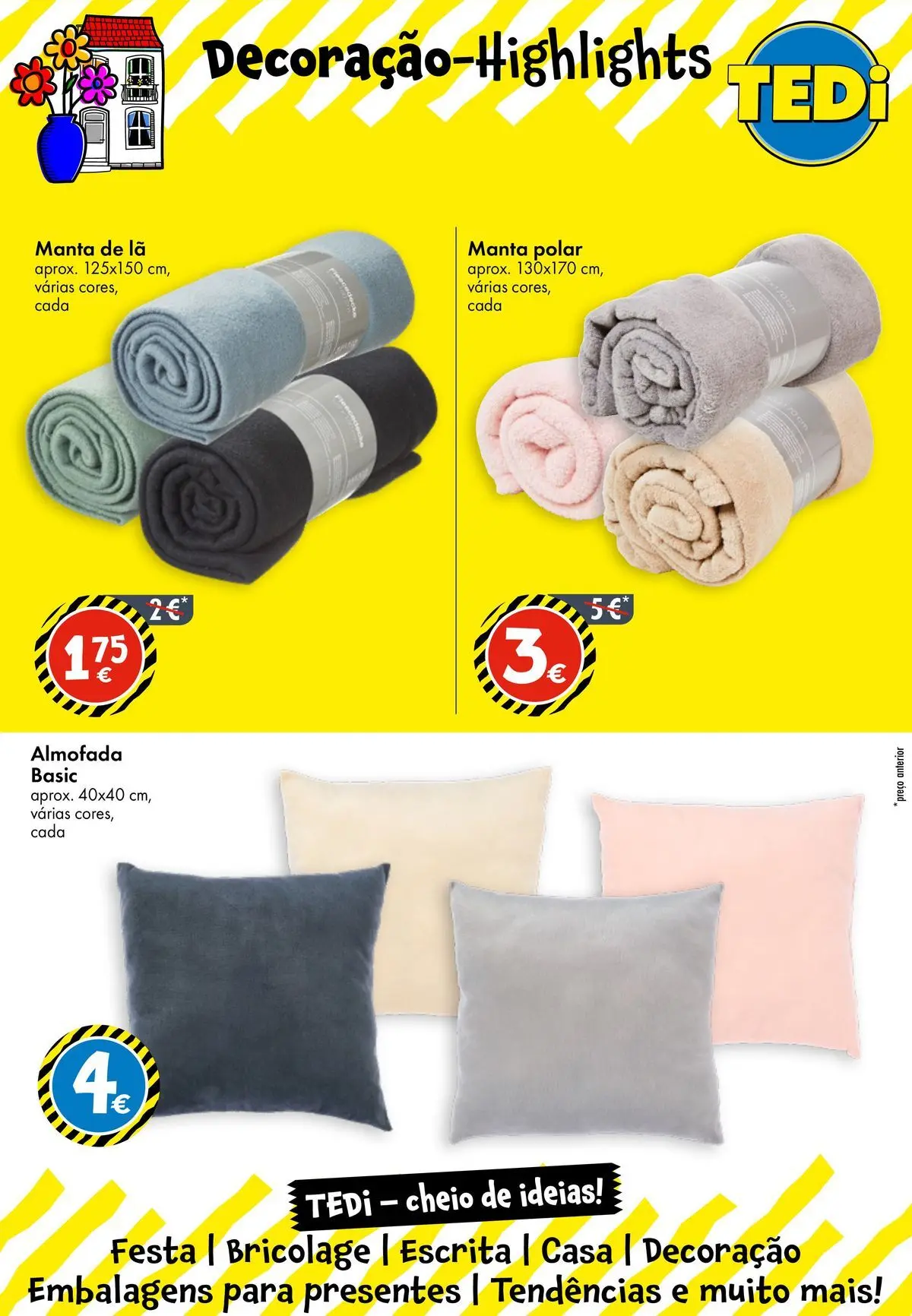 TEDi - Folheto » de 12/06/2026 - 19/06/2026 | Página: 18 | Produtos: Almofada