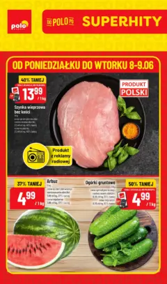 Pogląd oferty "POLOmarket gazetka - Super Hity" - ważna od 08.06.2026 Pogląd oferty "POLOmarket gazetka - Super Hity" - ważna od 08.06.2026