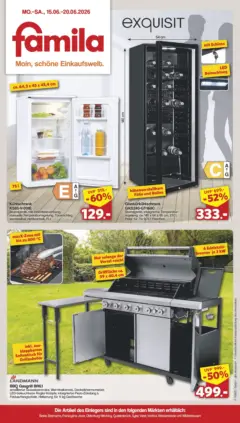 Famila Nordwest Einleger ab 15.06.2026 gültig