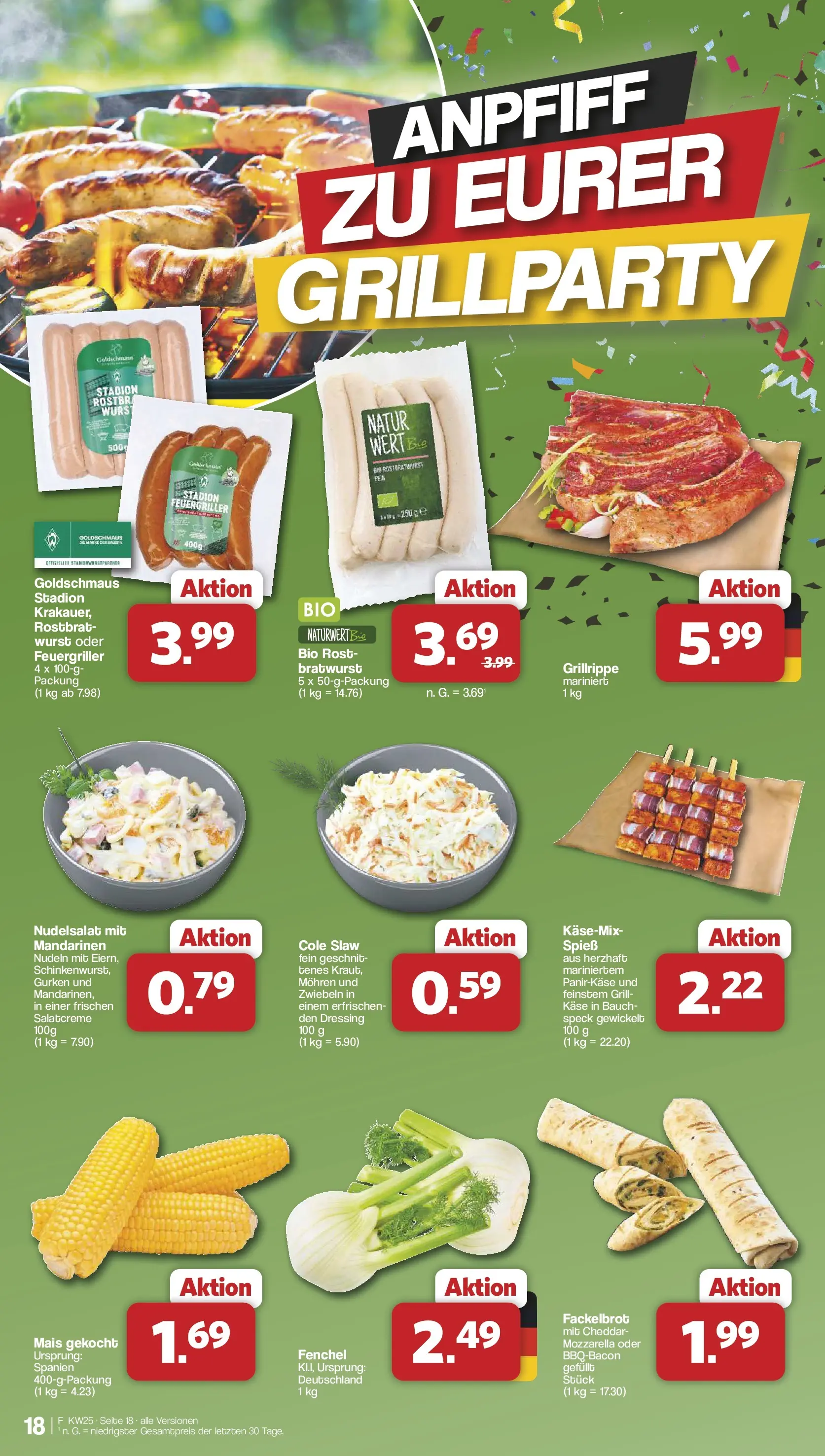 Famila Nordwest Wochenangebote (ab 15.06.2026) zum Blättern | Seite: 19 | Produkte: Grill, Mandarinen, Mohren, Wurst
