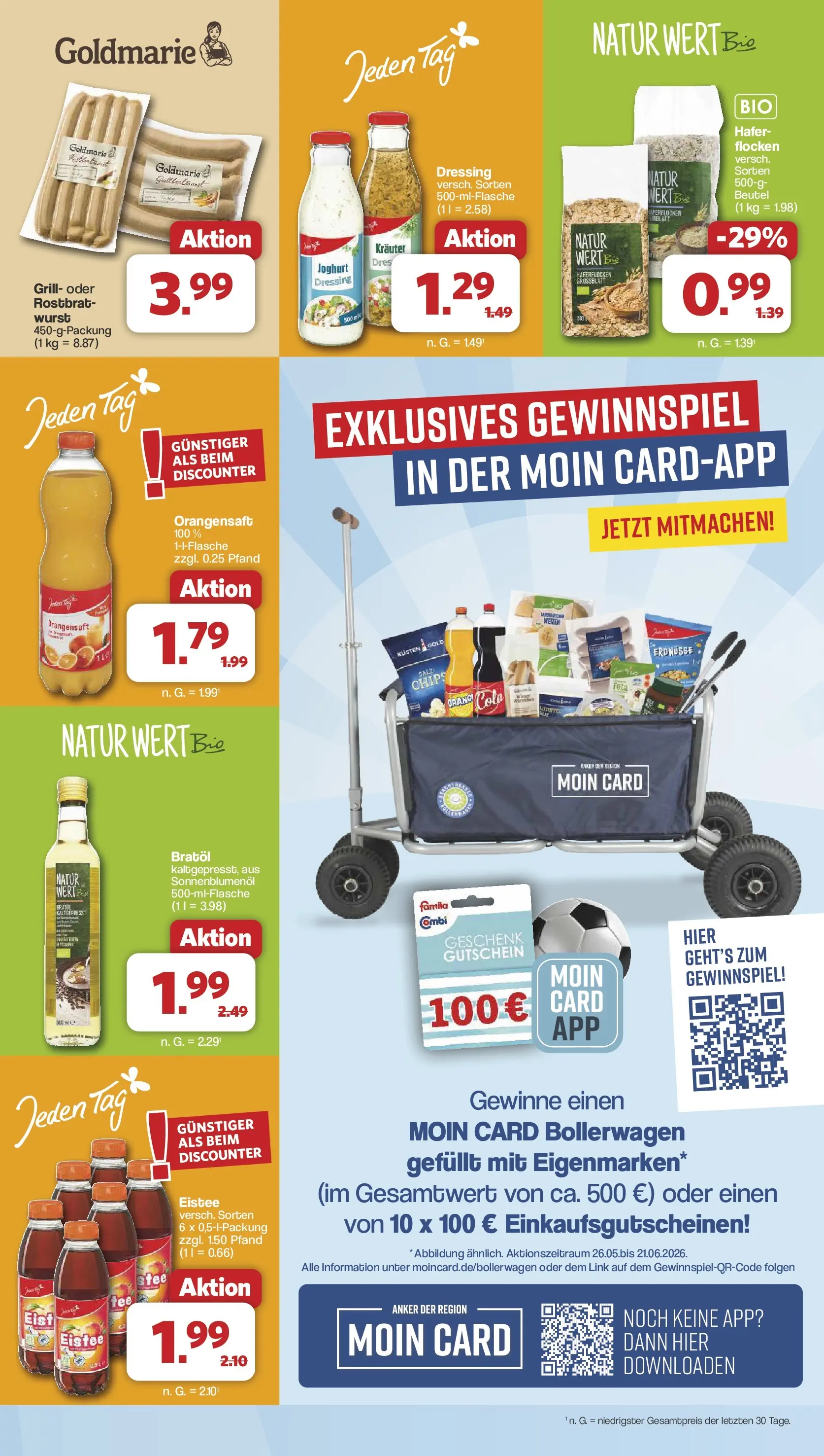 Famila Nordwest Wochenangebote (ab 15.06.2026) zum Blättern | Seite: 24 | Produkte: Erdnüsse, Cola, Joghurt, Salz