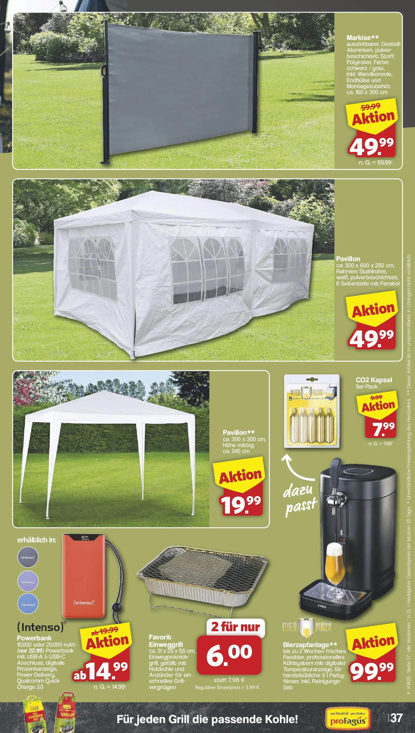 Famila Nordwest Wochenangebote (ab 15.06.2026) zum Blättern | Seite: 42 | Produkte: Grill, Bier, Powerbank