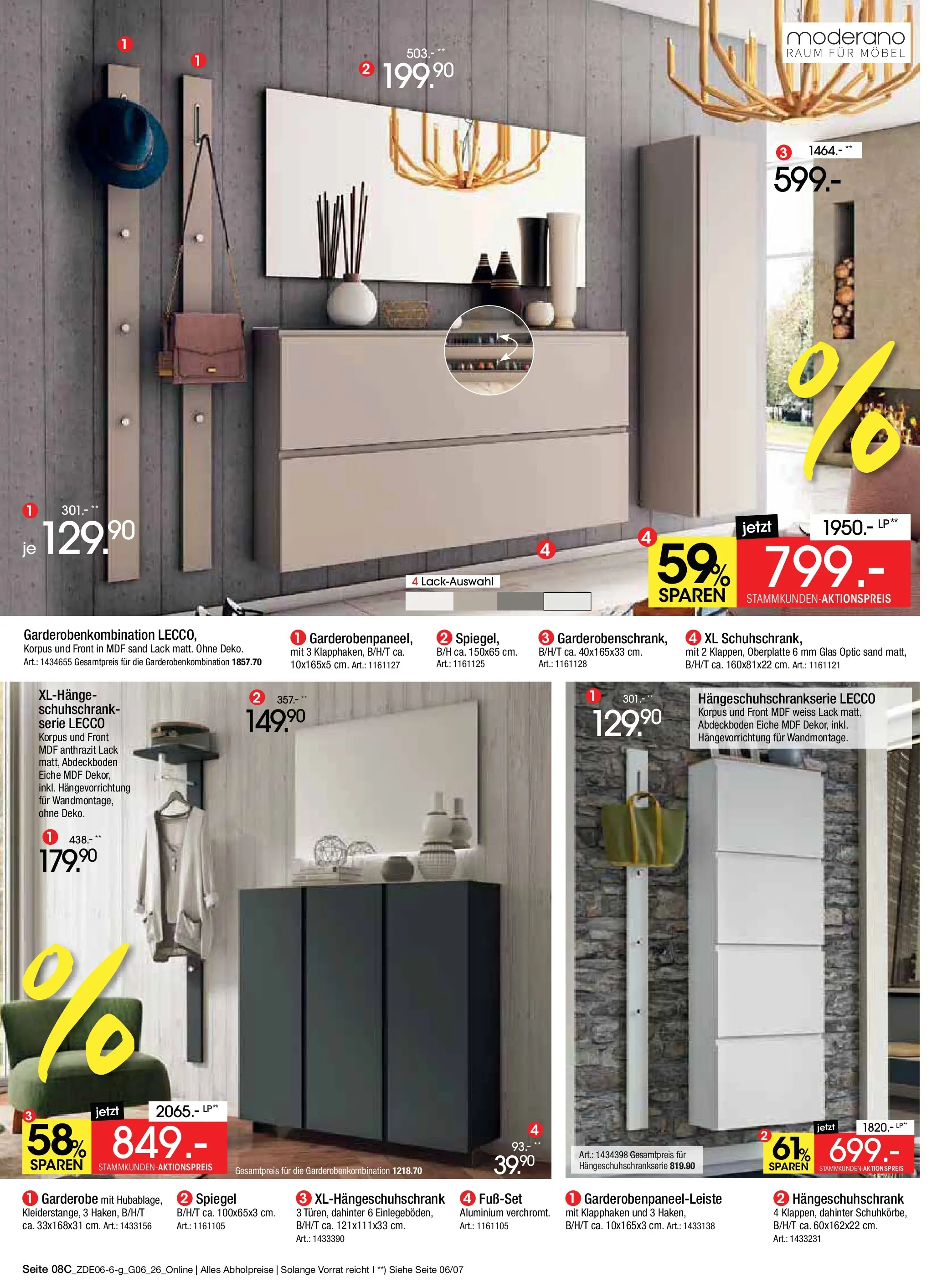 Zurbrüggen Mega Sparpreise (ab 08.06.2026) zum Blättern | Seite: 14 | Produkte: Spiegel