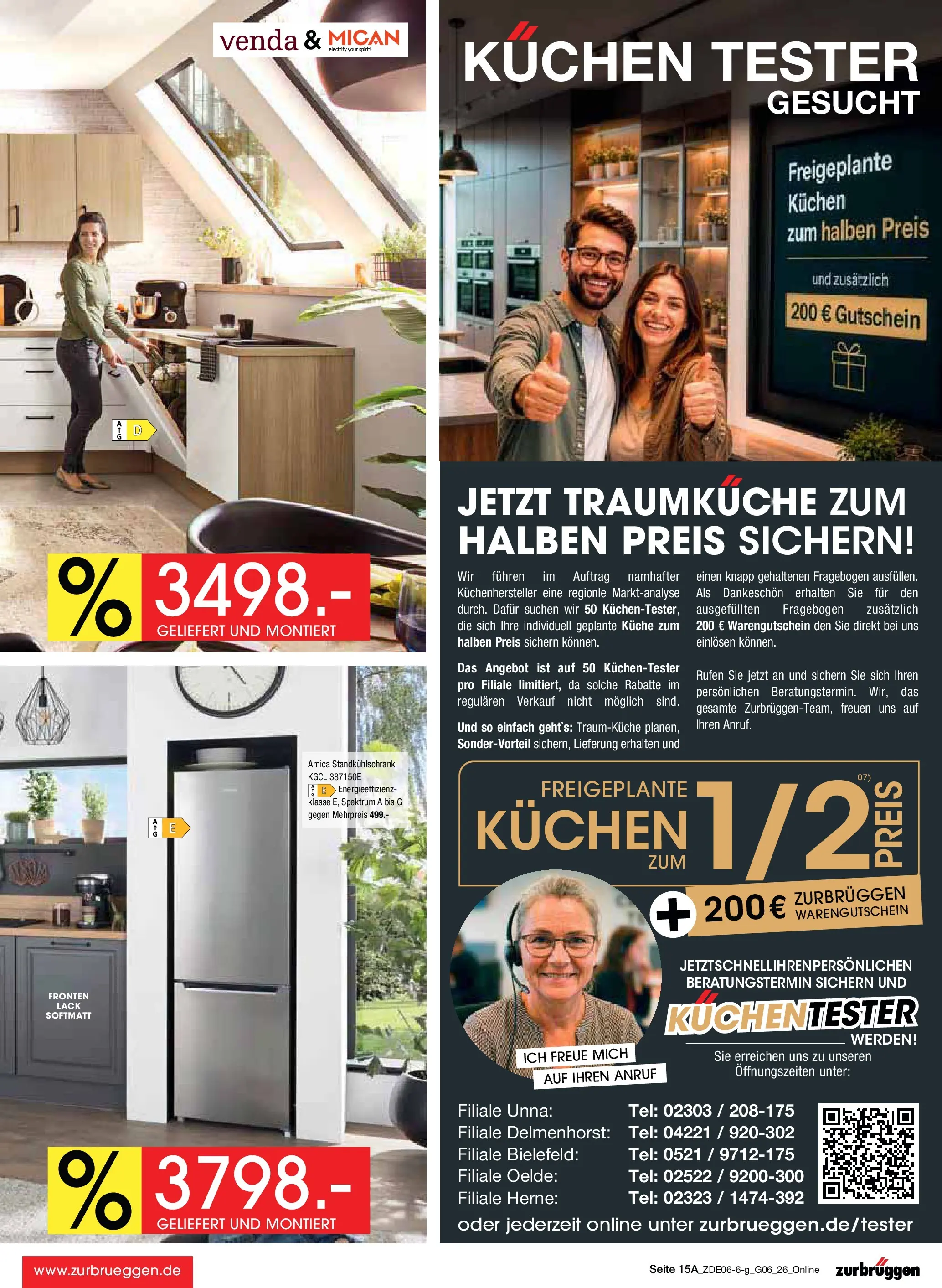 Zurbrüggen Mega Sparpreise (ab 08.06.2026) zum Blättern | Seite: 41 | Produkte: Küche, Kuchen