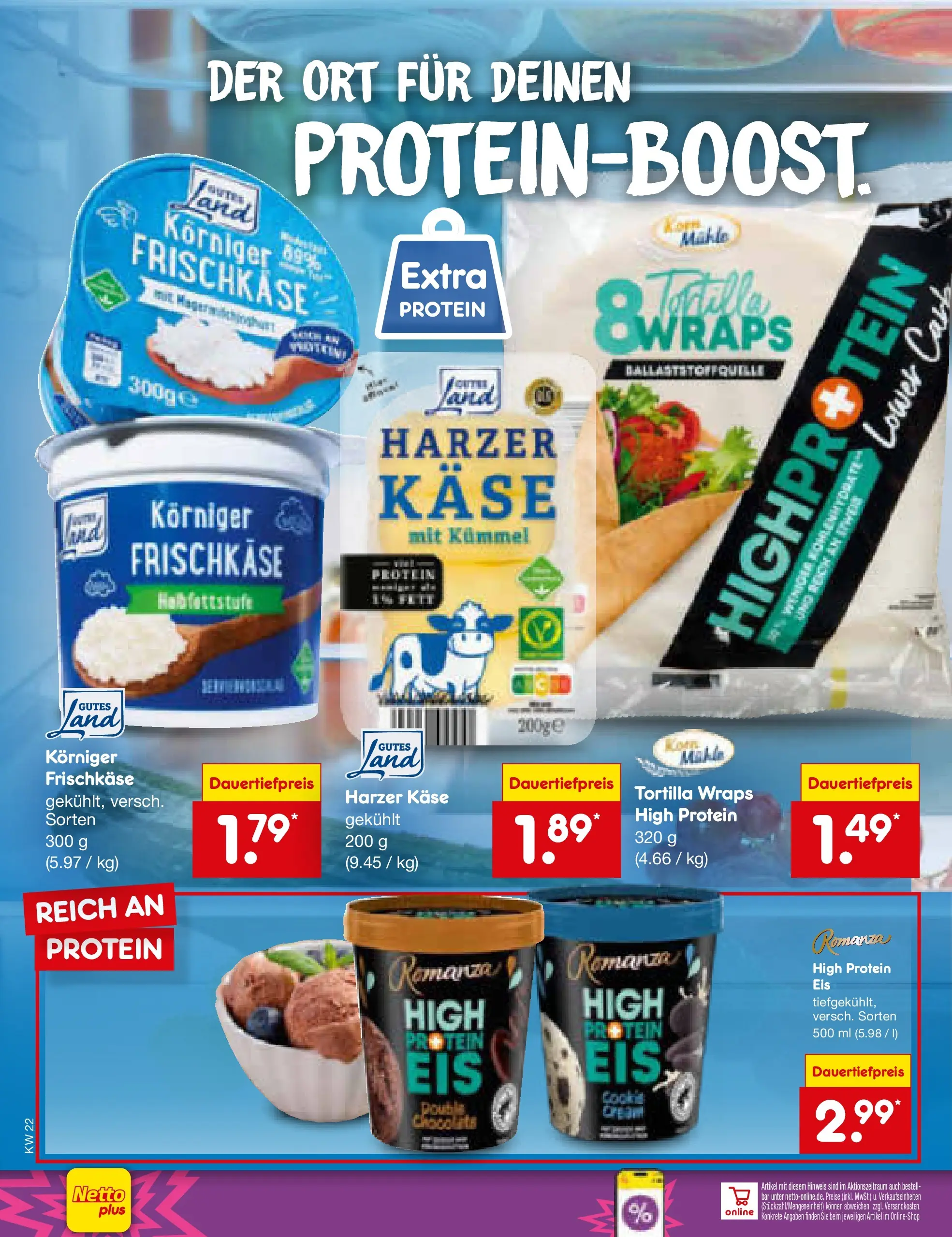 Netto Marken-Discount Prospekt Ergolding (ab 15.06.2026) » Angebote | Seite: 14 | Produkte: Käse, Frischkase