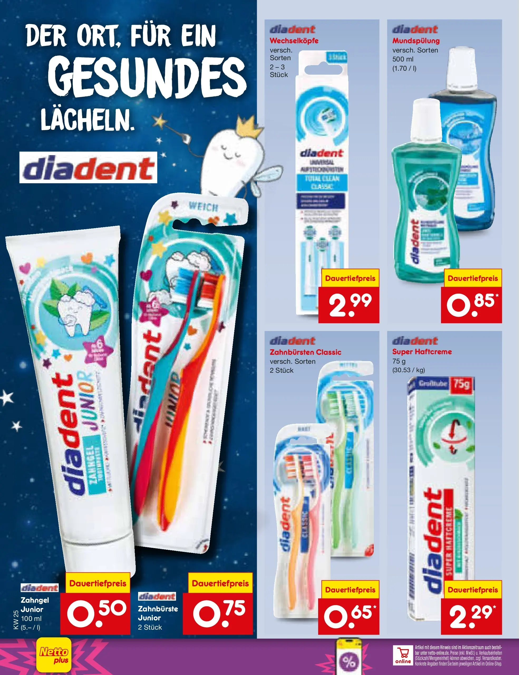 Netto Marken-Discount Prospekt Ergolding (ab 15.06.2026) » Angebote | Seite: 29 | Produkte: Zahnbürste