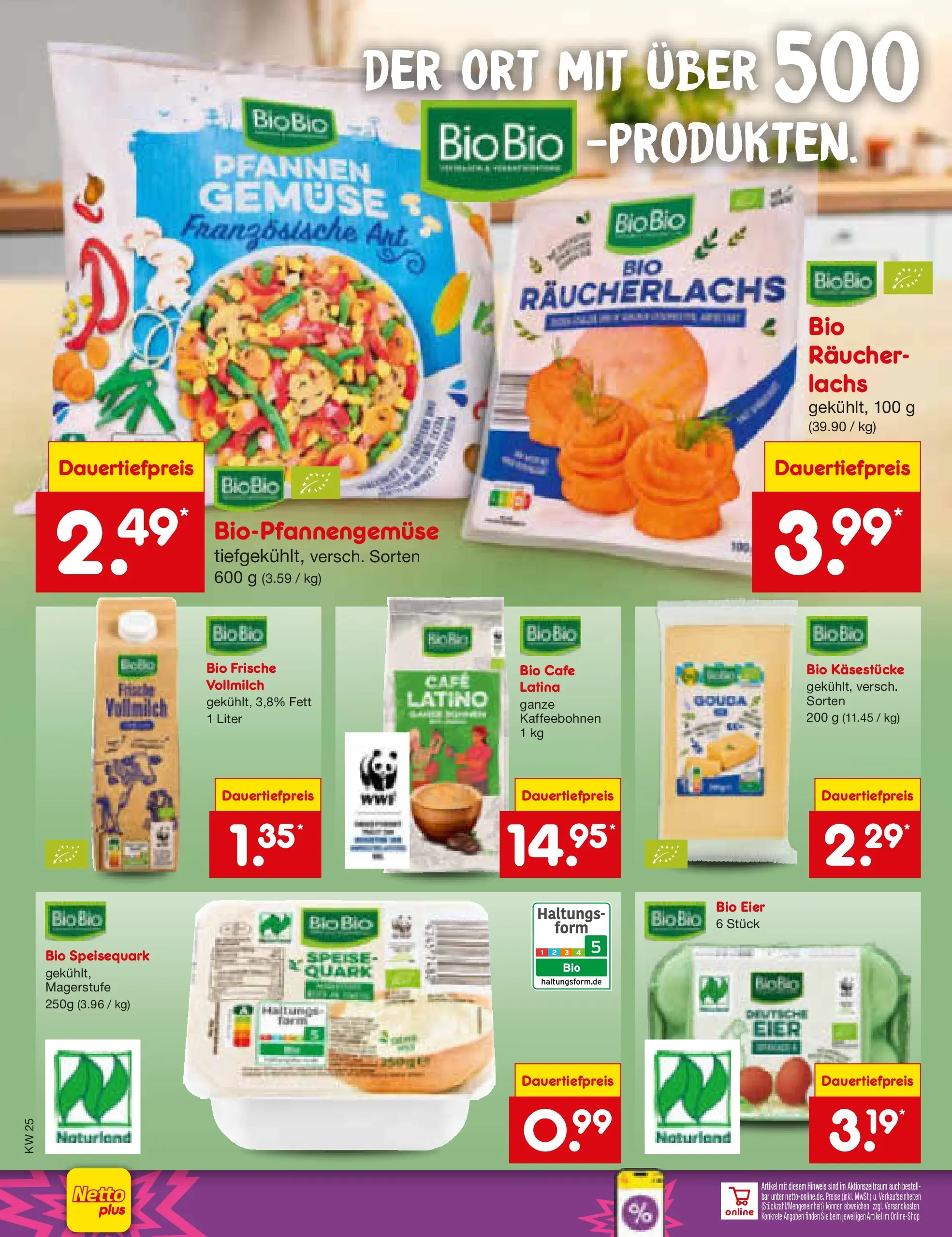 Netto Marken-Discount Prospekt Ergolding (ab 15.06.2026) » Angebote | Seite: 36 | Produkte: Eier, Gouda, Räucherlachs, Speisequark