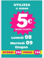 Euro Shop Utilizza il buono - al 09.06.2026