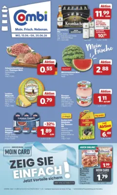Combi Unsere Combi Wochenangebote ab 15.06.2026 gültig Combi Unsere Combi Wochenangebote ab 15.06.2026 gültig