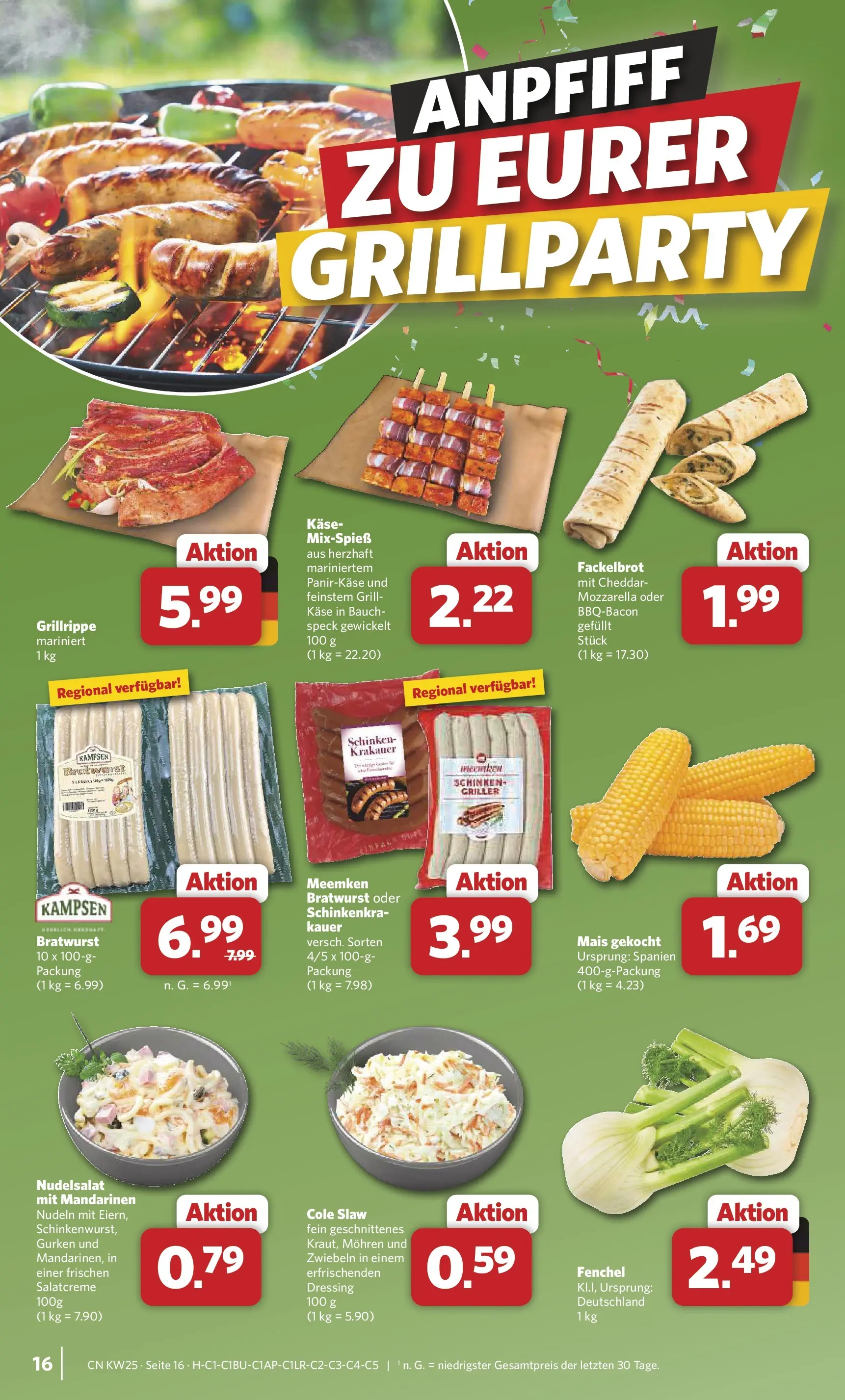 Combi Unsere Combi Wochenangebote (ab 15.06.2026) zum Blättern | Seite: 16 | Produkte: Käse, Mozzarella, Schinken, Griller