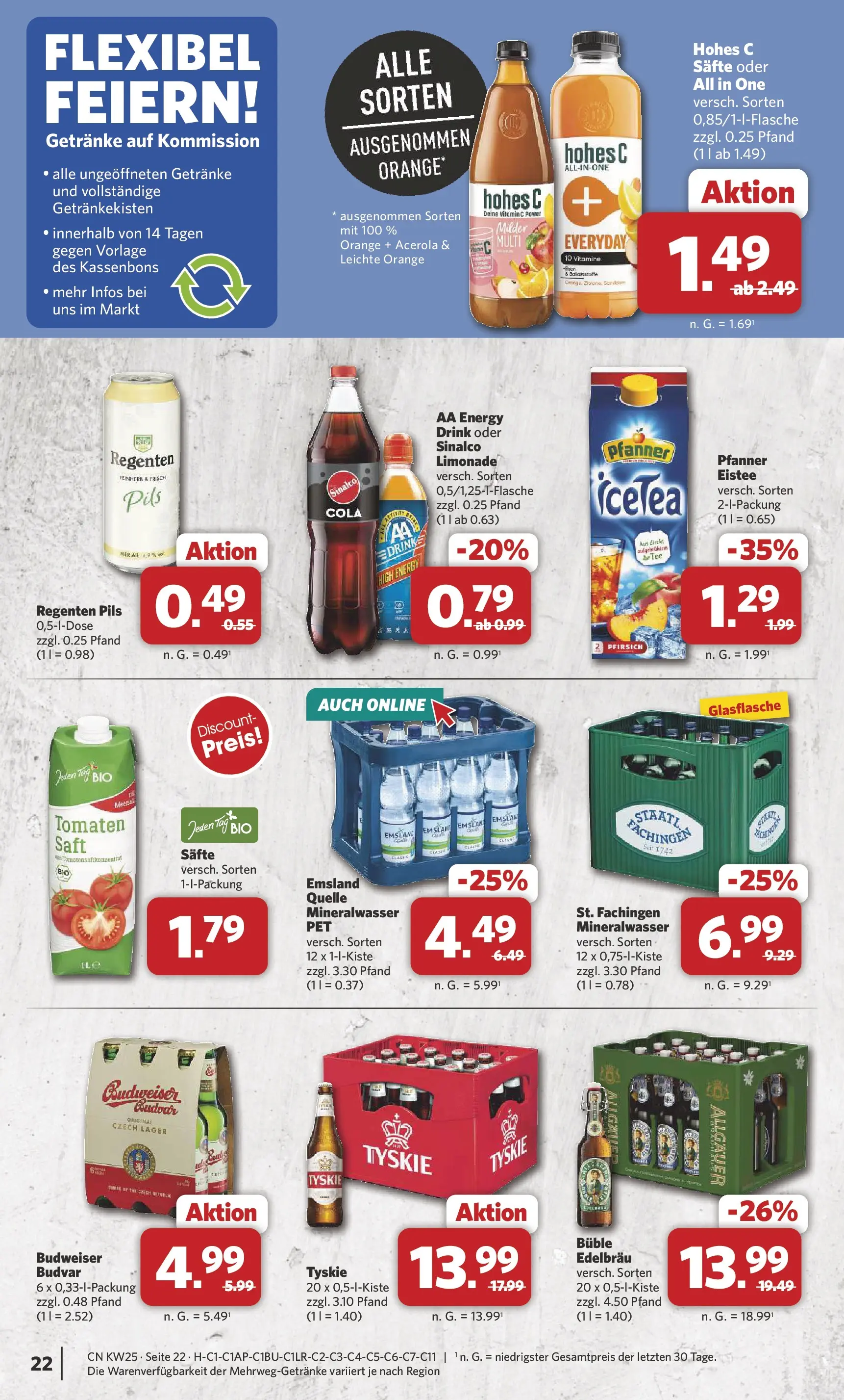 Combi Unsere Combi Wochenangebote (ab 15.06.2026) zum Blättern | Seite: 24 | Produkte: Cola, Energy, Pils, Tomaten